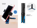 Mini Tripode Para Celular Gadnic Cámara Rotación 360º Diseño Compacto