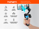Estabilizador HOHEM iSteady V3 Tripode para celular con luz 