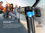 Estabilizador HOHEM iSteady V3 Tripode para celular con luz 