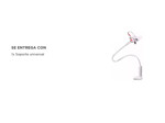 Soporte Universal Gadnic Flexible para Cámaras Celulares Tablets