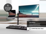 Soporte Doble Brazo Gadnic Para Monitor y Notebook 13-32