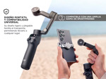 Estabilizador DJI Osmo Mobile 7 Pro Gimbal De Mano Para Celulares Trípode Integrado 