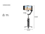 Estabilizador DJI Osmo Mobile 7 Pro Gimbal De Mano Para Celulares Trípode Integrado 