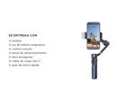 Estabilizador Hohem iSteady X3 Smartphone Gimbal AI HPG-X3P