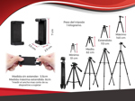 Tripode Fotografia Profesional + Adaptador 1.4 Mts TR9 - SKYWAY