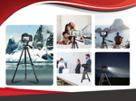 Tripode Fotografia Profesional + Adaptador 1.4 Mts TR9 - SKYWAY