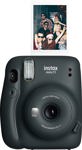 Cámara Instantánea Fujifilm Instax Mini 11 Negra +20 FOTOS