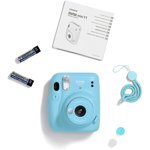 Cámara Instantánea Fujifilm Instax Mini 11 Celeste +20 FOTOS