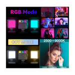 Mini Luz Video Fotografia 359rgb 24 Modos 2500-9000k Cl-v09r
