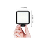 Mini Luz Video Fotografia 359rgb 24 Modos 2500-9000k Cl-v09r