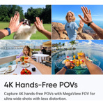 Cámara Portátil Insta360 Go 3s 4k 64 Gb Negra