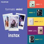 Cámara Fujifilm Instax Mini Liplay Hybrid (blanco piedra)