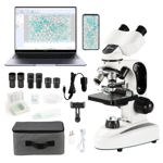 Microscopio biológico SEDUMIC Binocular 40X-2000X con cámara