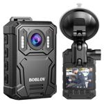 Cámara corporal BOBLOV KJ23Pro 2K 128GB con visión nocturna 15h