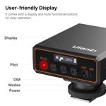 Flash Speedlite ULANZI LM20 Mini para Canon, Fuji, Sony/Nikon