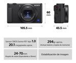 Camara Sony ZV1 Vlog 4K HDR