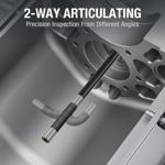 Boroscopio articulado, endoscopio industrial Teslong, 5 m