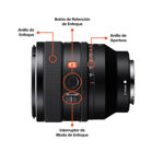 Lente Objetivo Sony Fe 50mm F/1.4 GM Full Frame SEL50F14GM