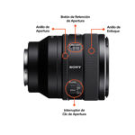 Lente Objetivo Sony Fe 50mm F/1.4 GM Full Frame SEL50F14GM
