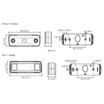 Camara Ip Techo Hikvision Conteo Personas 2mp Doble Lente Ir