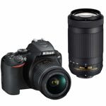 Cámara réflex digital Nikon D3500 de 24,2 MP renovada con AF-P 18-55 mm VR