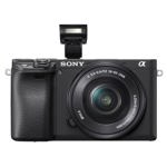 Cámara Sony a6400 con paquete de lentes de 16-50 mm+tarjeta SD de 64 GB