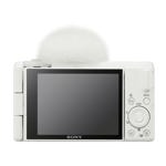 Cámara de vlogs Sony ZV-1F 20,1 MP 4K30p (blanca) con accesorios