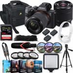 Cámara Sony Alpha a7 III sin espejo de 24,2 MP 4K UHD con 28-70 mm