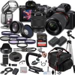 Cámara Sony a7 III sin espejo de 24 MP con lente de 28-70 mm de 128 GB