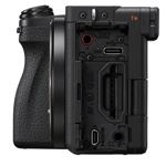 Cámara sin espejo Sony a6700 con lente de 16-50 mm y memoria de 128 GB