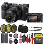Cámara Sony A7c II sin espejo de 33 MP con lente de 28-60 mm+64 GB