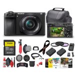 Cámara Sony a6700 Mirrorless Vlogger con lente de 16-50 mm + Acc