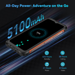 Smartphone Cubot KingKong ACE 2 6 GB de RAM 128 GB de ROM Android 14