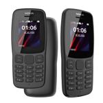 Nokia 106 con Teclas Dual SIM Radio FM Batería de Larga Duración