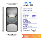 Tecno Spark 30c 256 + 4gb Orbit White