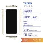 Tecno Spark 30 Pro 256 + 8gb Magic Skin Green