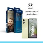 Combo Motorola Moto E14 Verde Mas Auricular Moto 105