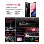 Celular Nubia Focus 5g 8/256gb Negro
