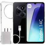 Celular Xiaomi REDMI 14C 4+128 GB  Midnight Black MZB0JDNAR Cámara 50mpx