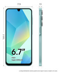 Samsung Galaxy A16 5g 256 Light Green 8 Gb Ram.