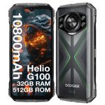 Smartphone DOOGEE S118 (2025) robusto de 32 GB+512 GB/2 TB Android 14