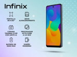 Celular Smartphone Infinix Smart 8 364GB - Negro