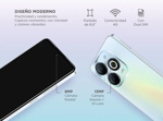 Celular Smartphone Infinix Smart 8 364GB - Negro
