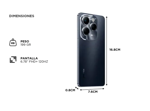 Celular Smartphone Infinix Hot 40 Pro 8 256GB - Negro