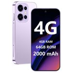 Smartphone BLKE Mini 4G con pantalla HD desbloqueada de 4 GB+64 GB y 3,8 pulgadas