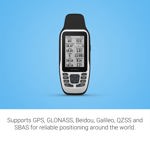GPS portátil Garmin GPSMAP 79s para uso marítimo con mapa base mundial