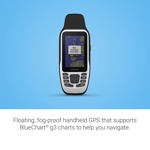 GPS portátil Garmin GPSMAP 79s para uso marítimo con mapa base mundial