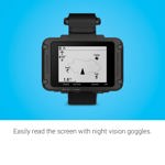 Navegador GPS Garmin Foretrex 801 montado en la muñeca con correa