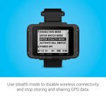 Navegador GPS Garmin Foretrex 801 montado en la muñeca con correa