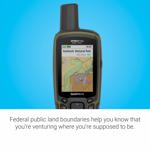 Dispositivo portátil GPS Garmin GPSMAP 65s con altímetro y brújula